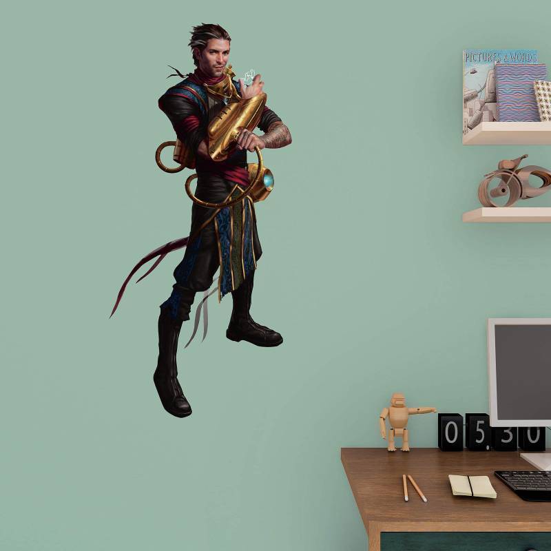 lot 19269 image: Fathead Magic the Gathering Ral Zarek Junior Wall Decal