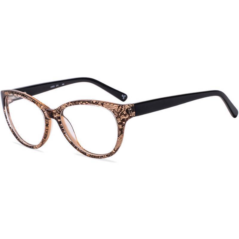 lot 12358 image: Designer Looks for Less Womens Prescription Glasses, L5003 Brown
