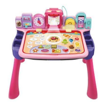 lot 3964 image: VTech Get Ready for School Learning Desk - Pink Baby and Toddler Toys