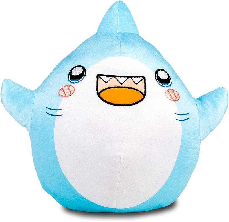 lot 29982 image: LankyBox Official Merch - Thicc Shark Plushie 12 Large Version - Stuffed Thicc Shark Lanky Box Plushie - Official Store
