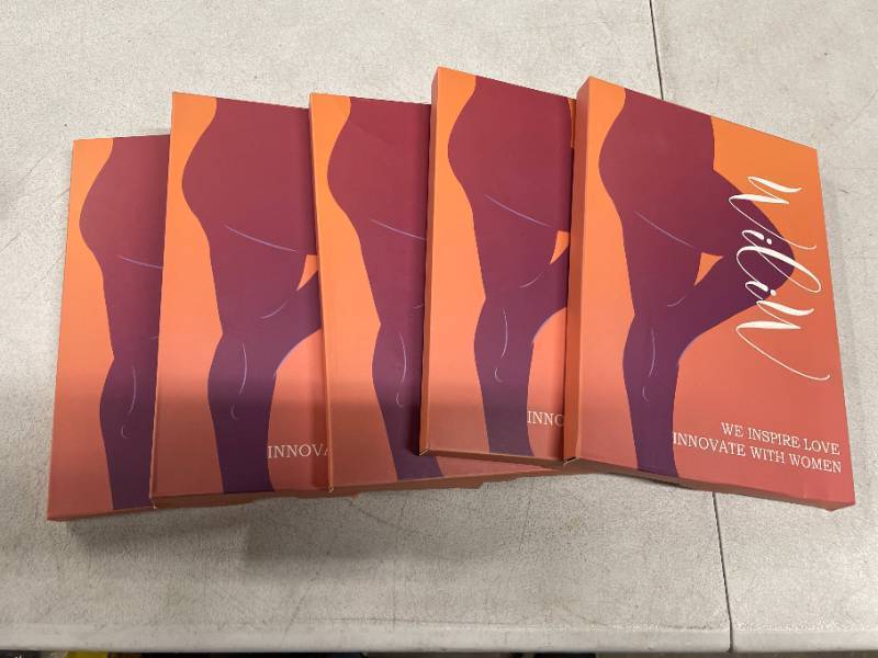 lot 2330 image: FIVE BOXES - WiliW Christmas Pantyhose for Women Plus Size, Christmas Patterned Tights, High Waist Control Top Sheer Pantyhose