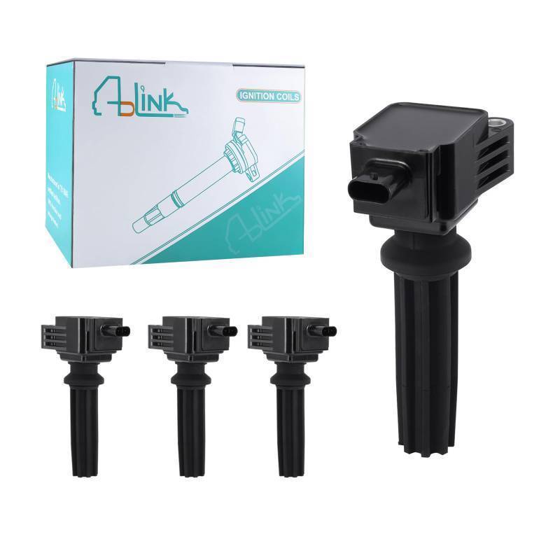 lot 3783 image: AULINK 4PCS UF670 Ignition Coil Pack For Ford Edge Escape Explorer Focus Fusion EcoSport Mustang Taurus,Land Rover Range Rover Evoque Discovery Sport,Lincoln MKC MKT MKZ,Jaguar XE XF 2.0L 2.3L 2.5L