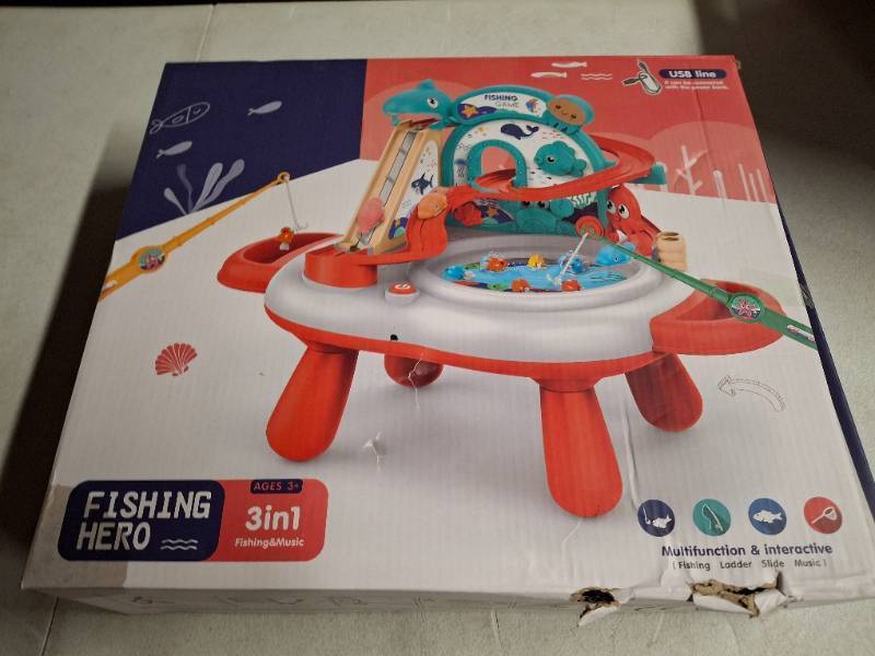 lot 3198 image: Fishing Hero 3in1 Fishing & Music Interactive Game