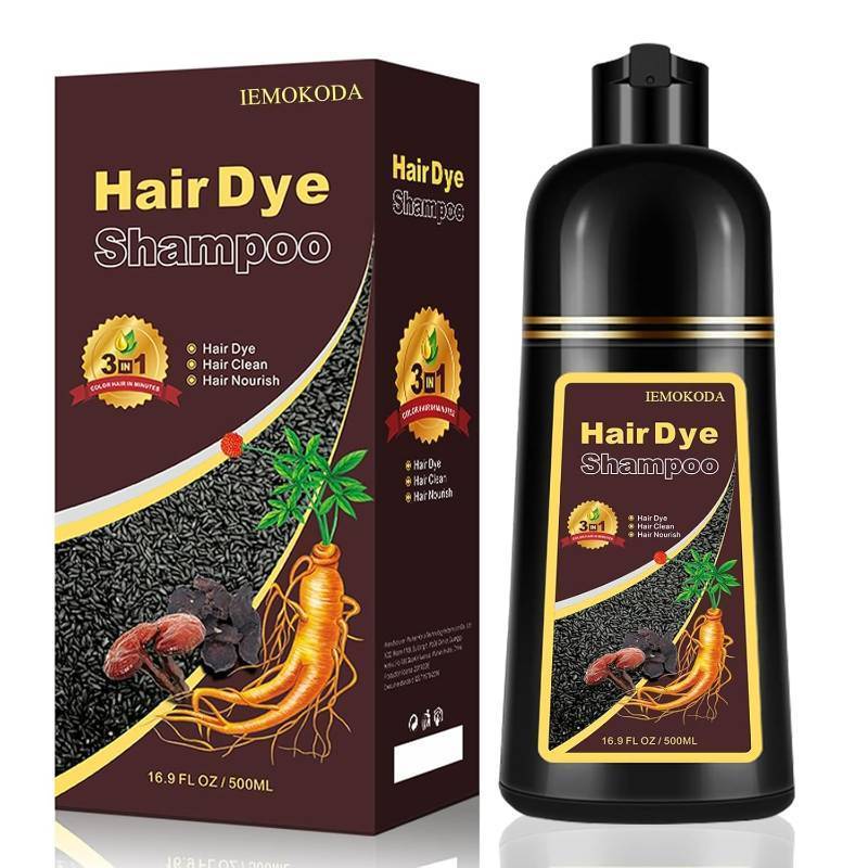 lot 3427 image: Chestnut Brown Hair Dye Shampoo 3-in-1, Instant & Long-lasting Hair Color Shampoo in Minutes, Gray Hair Coverage for Men & Women, Natural Shampoo Hair Dye for All Hair Types