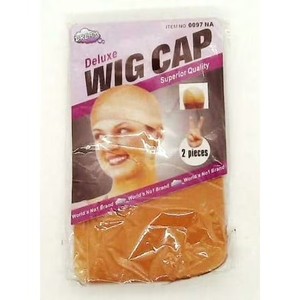 lot 2082 image: Nylon, Nude Wig Cap (2 Pack)