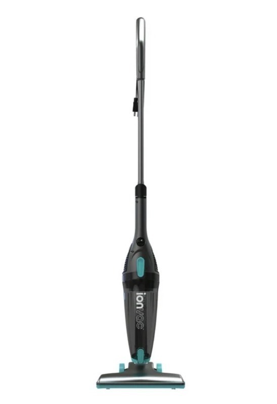 lot 142 image: Ionvac ZipVac Corded Stick Vacuum, Multi-Surface 3-in-1 UprightHandheld Vacuum Cleaner, Model #8842