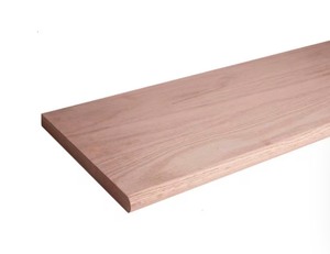 lot 106 image: 48 x 11.5 Oak Stair Bullnosed Wood Tread � - near perfect condition