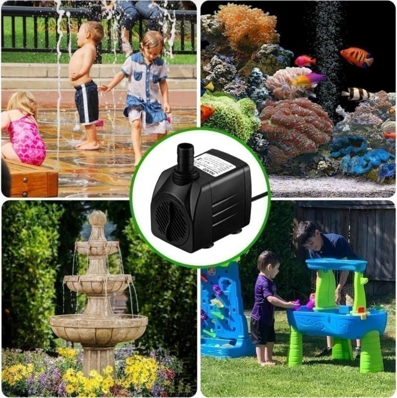 lot 572 image: Bundle of 2 Pulaco PL-500 LED Submersible Water Pump Aquarium & Garden. New In Box.