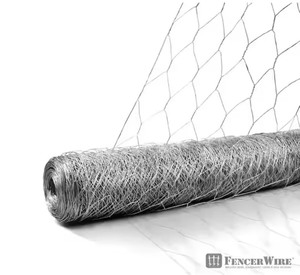 lot 95 image: 5 x 100 20-Gauge Poultry Netting with 2 in. Mesh