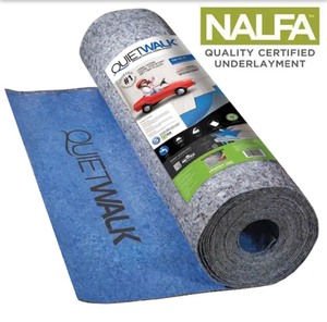 lot 47 image: 100 sq. ft. 3 ft. x 33.3 ft. x 3 mm Underlayment with Sound and Moisture Barrier for Laminate and Engineered Floors