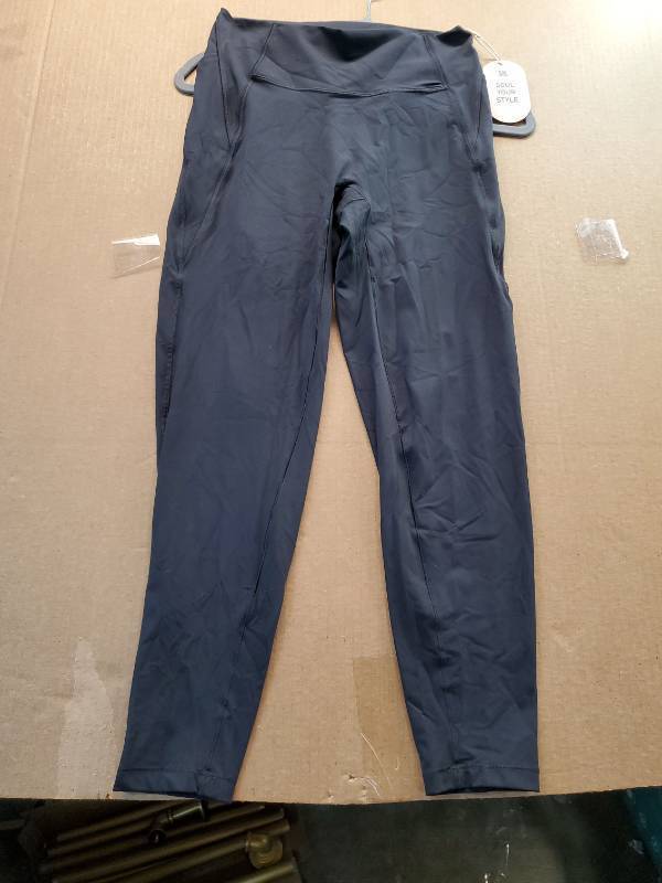 lot 38021 image: Black Soul Your Style High-Waist Leggings, L  - Retail $20