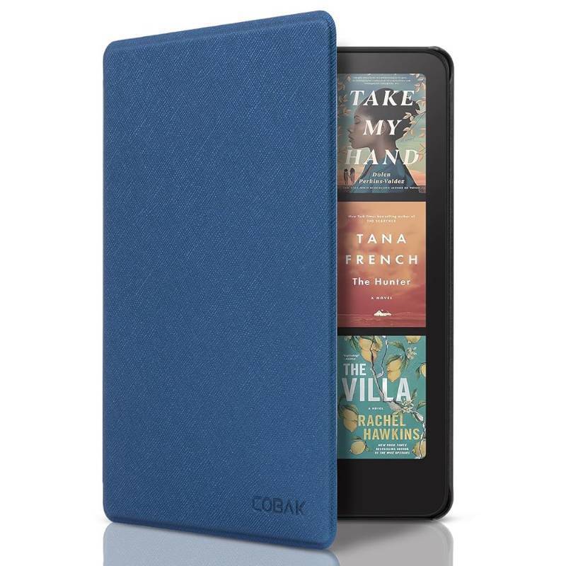 lot 62282 image: Case for 7 E-Readers - All New PU Leather Cover with Auto Sleep Wake Feature for E-Readers 2024 Released - Retail $13