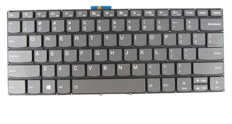 lot 63158 image: New Keyboard Replacement for Lenovo Yoga 520-14IKB, Yoga Flex 5-1470, Flex 5-1570, Type 80X8, 81C8, 720-15IKB, IdeaPad 330S-14AST, 330S-14IKB with Backlit - Retail $25