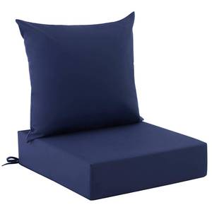 lot 38707 image: Outdoor Chair Cushions, Waterproof & Fade Resistant Patio Cushions - Retail $37