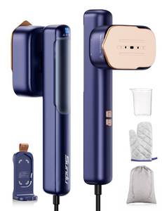 lot 38713 image: Travel Steamer for Clothes,100 ml Tanks,Wrinkle Removal - Retail $36