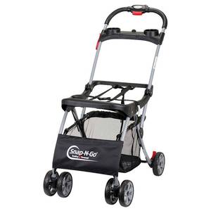 lot 38721 image: Baby Trend Snap-N-Go EX Universal Infant Car Seat Carrier - Retail $185