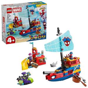 lot 38726 image: LEGO Marvel Spidey And His Amazing Friends Team Spidey Pirate Ship 11208 - Retail $65