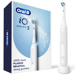 lot 38728 image: iO Series 3 Electric Toothbrush with (1) Brush Head  Rechargeable  White - Retail $110