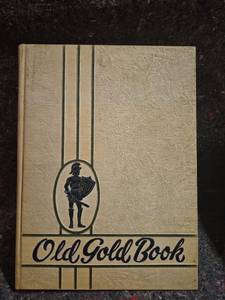 lot 50 image: Old Gold Book Hot Springs High School 1949-1950 Yearbook