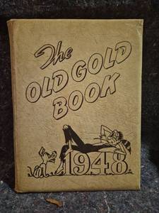 lot 51 image: The Old Gold Book 1948 Yearbook