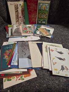 lot 54 image: Large Lot of Mixed Vintage Hallmark Greeting Cards  - Never Used