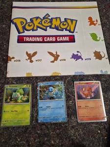 lot 67 image: Pokemon Trading Card Game Bulbasaur Squirtle Charmander Basic Card Lot 3