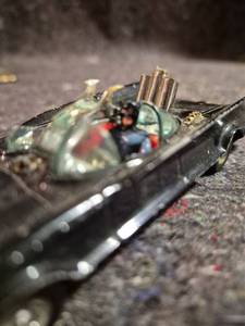 lot 71 image: Corgi Toy No 267 Batmobile Die-cast Model with Figure and Accessories