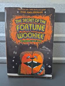 lot 107 image: Tom Angleberger The Secret of the Fortune Wookiee Origami Yoda Book
