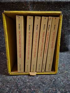 lot 135 image: Laura Ingalls Wilder Little House Books Set 6 Volumes Harper Trophy