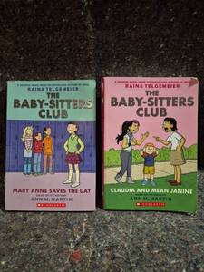lot 139 image: The Baby-Sitters Club Graphic Novels by Raina Telgemeier 2-Book Lot