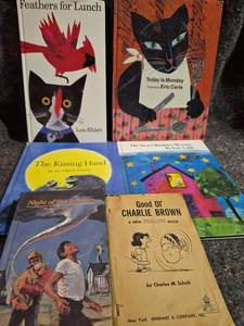 lot 141 image: Childrens Picture Book Lot 6 Books Carle Penn Ehlert Schulz