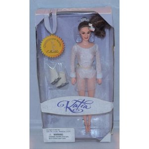 lot 142 image: Championship Skating Collectibles Ekaterina Katia Gordeeva Doll - White Outfit