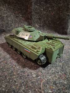 lot 147 image: Military Tank Model M48 Patton Diecast United States Army Green
