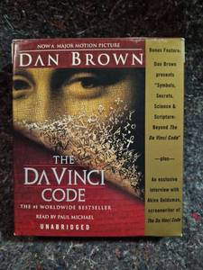 lot 166 image: The Da Vinci Code Dan Brown Audiobook 14 Compact Discs Unabridged
