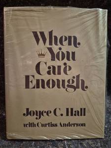 lot 181 image: When You Care Enough by Joyce C. Hall with Curtiss Anderson