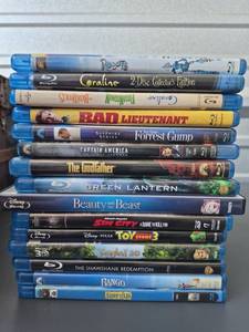 lot 207 image: Blu-ray Movie Collection Lot 15 Titles
