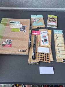 lot 226 image: SMASH Scrapbooking Lot - Journal, Stickers, Ink Pads, Embellishments Bundle