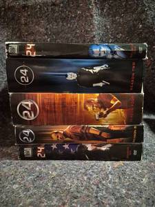 lot 233 image: 24 TV Series Complete Seasons 1-5 DVD Box Set