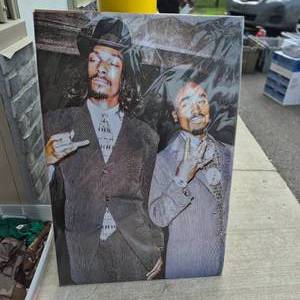 lot 12 image: Tupac and Snoop Poster