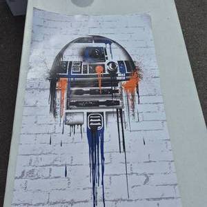 lot 14 image: Star Wars Poster  R2D2