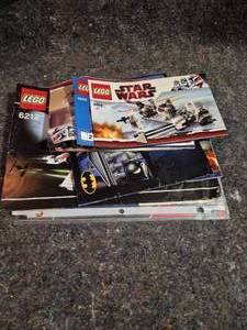 lot 87 image: Lego Instruction Manuals