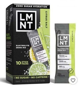lot 19305 image: LMNT Zero-Sugar Electrolyte Drink Mix Citrus Salt 6-Pack