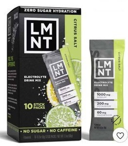 lot 19306 image: LMNT Zero-Sugar Electrolyte Drink Mix Citrus Salt 6-Pack