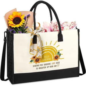 lot 19318 image: Glorieroo Inspirational Gift Bag For Women 2 Pack