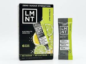 lot 19387 image: LMNT Citrus Salt Electrolyte Drink Mix 5 Boxes