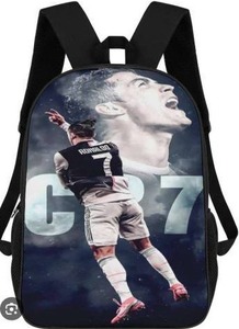 lot 19406 image: Cristiano Ronaldo Backpack, 2 Pack