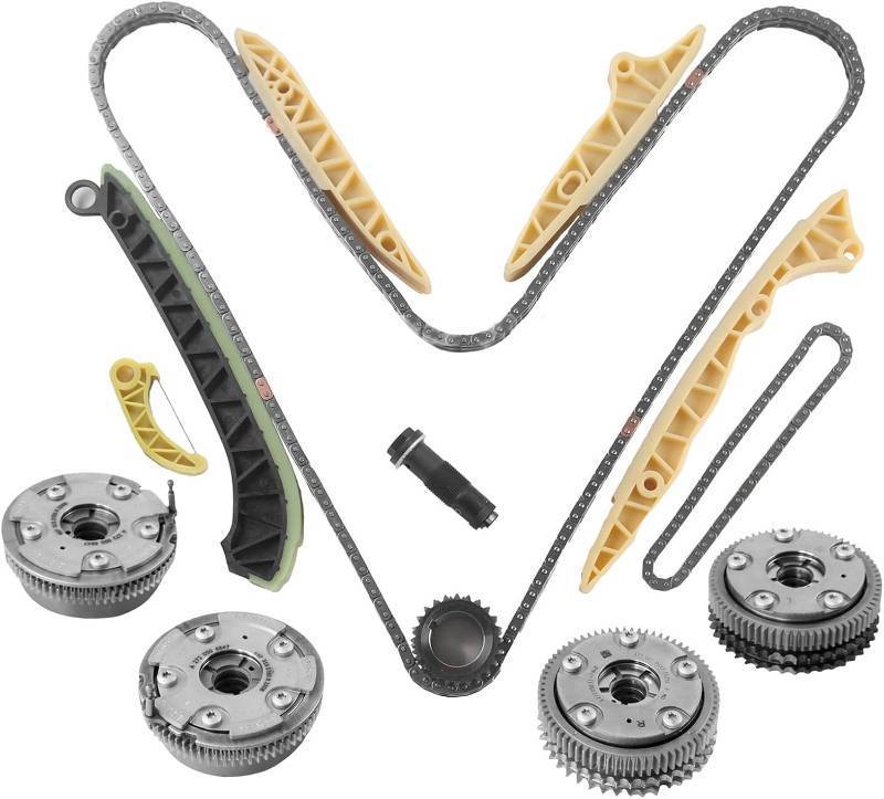 lot 111729 image: Retails for $410 M272 Engine Timing Chain VVT Sprocket Kit Fit for Mercedes W203 W211 W164 W221 C300 C350 CL550 CLK350 CLS550 E350 G550 GL450 GLK350 ML350 R350 S400 SL550 SLK280 3.03.54.64.75.5L