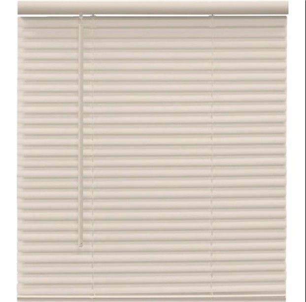 lot 311488 image: Champion 1 In. Vinyl 47 In. X 64 In. Light Filtering Blind, Alabaster