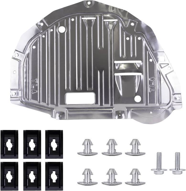 lot 401539 image: 74112-TLA-A01 Aluminum Engine Splash Shield Guard with mounting Screws Compatible with Honda CRV EX EXL 2017-2022 1.5L L4,Replace74112-TLA-A01,74112TLAA01