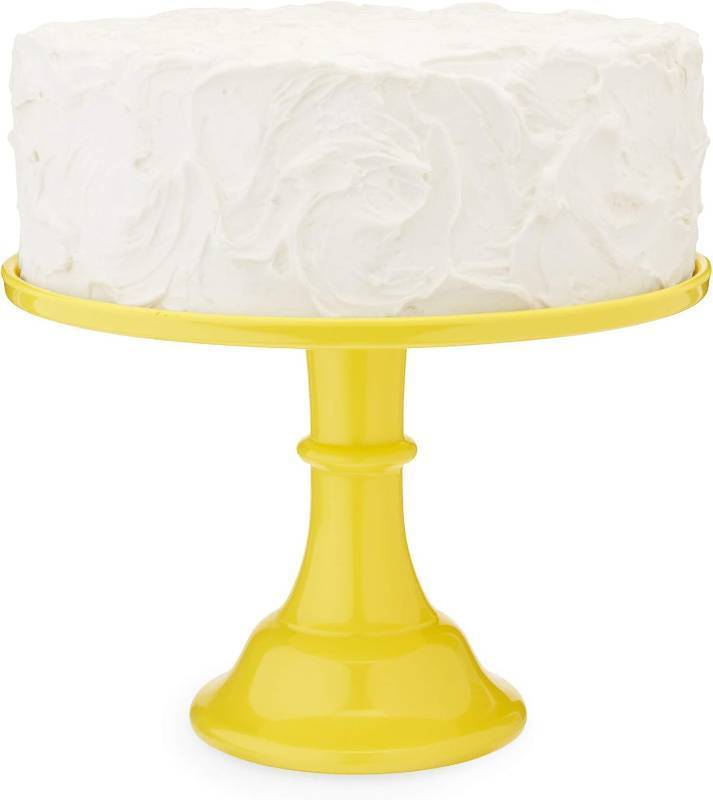 lot 271462 image: Twine Yellow Melamine Cake Stand, Cupcake Stand, Home Decor, Food Service, Dessert Accessory, Yellow, Set of 1